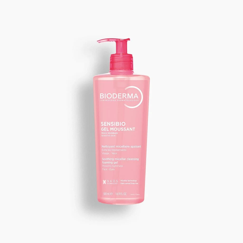 Bioderma Sensibio Gel Moussant Soothing Foaming Gel 500ml face wash #Size_500ml