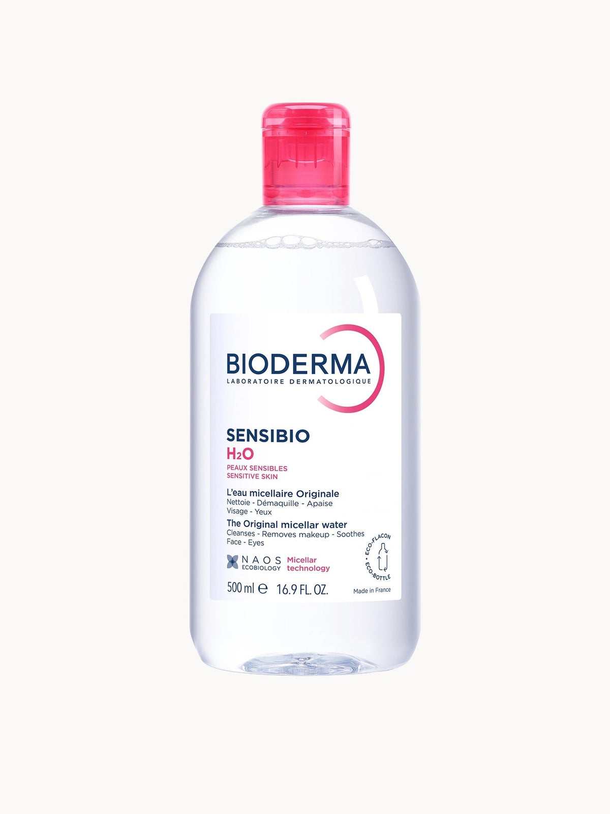 Bioderma Sensibio H2O 500ml makeup removers #Size_500ml